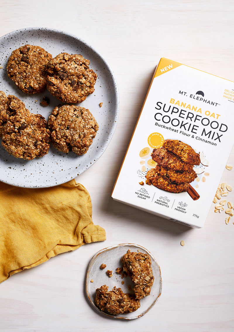 Banana Oat Superfood Cookie Mix - 375g