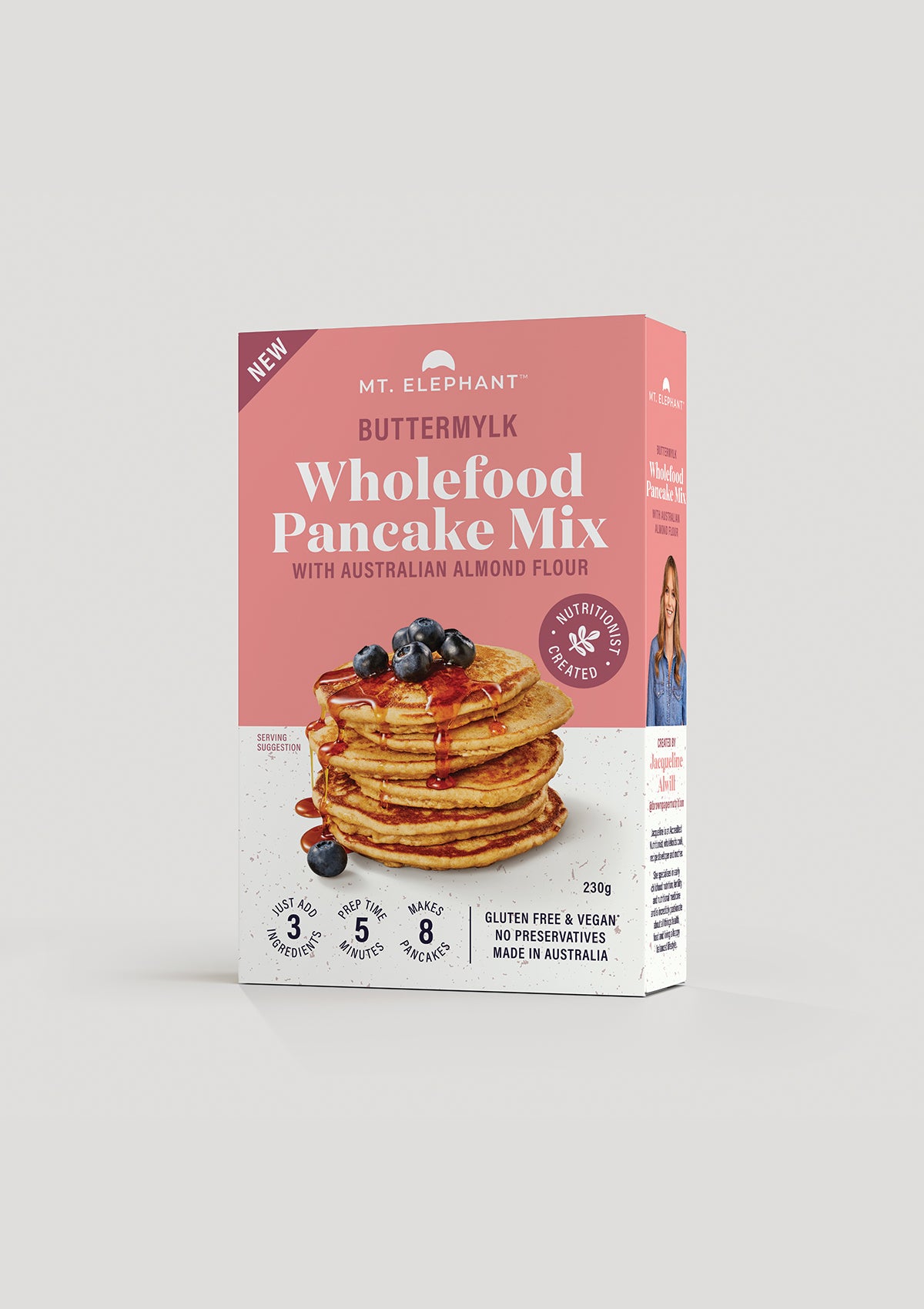 Buttermylk Wholefood Pancake Mix - 230g – Mt. Elephant